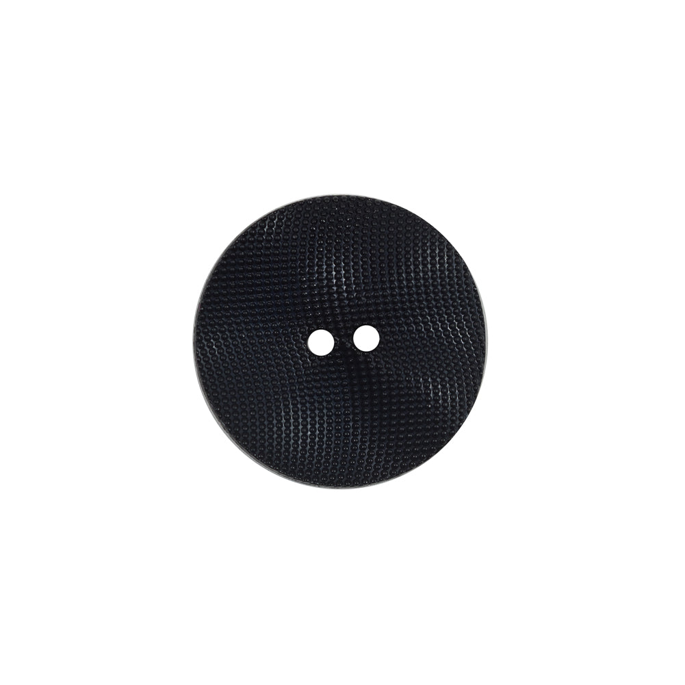 Italian Navy Textured Wave Button - 28L/18mm