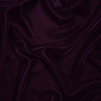 Polyester Micro Velvet - Plum