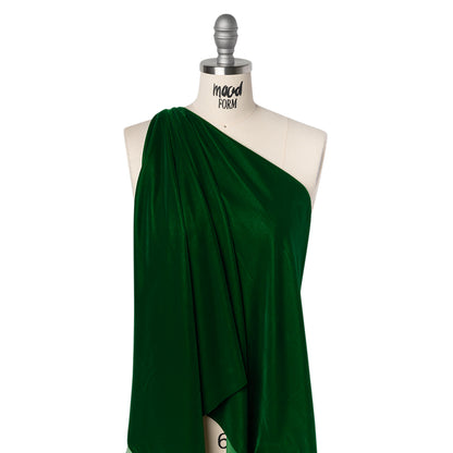 Polyester Micro Velvet - Kelly Green