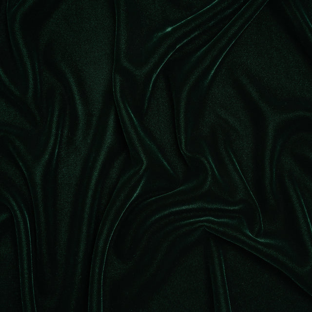 Polyester Micro Velvet - Hunter Green