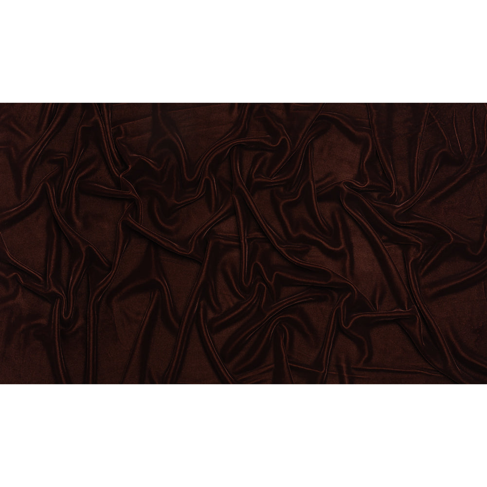 Polyester Micro Velvet - Brown - Full