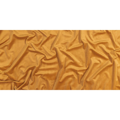 Honey Yellow Creamy Polyester Velvet - Full