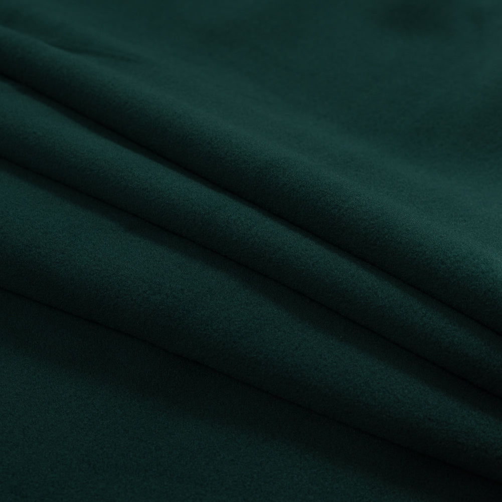 Green Forest No Pill Polyester Fleece - Detail