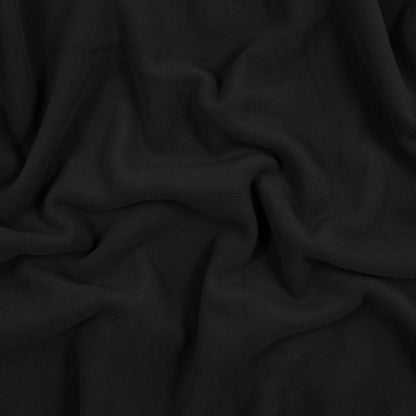 Black No Pill Polyester Fleece