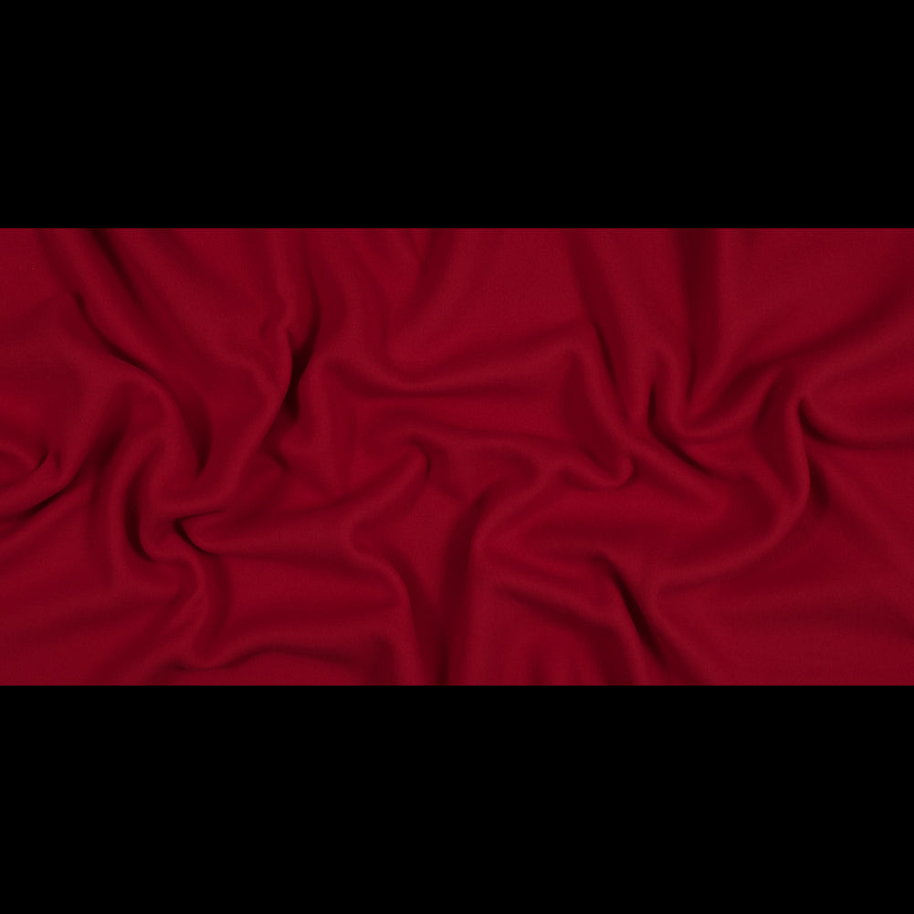 No-Pill Polyester Fleece - Red Molten - Shropshire Collection Folded
