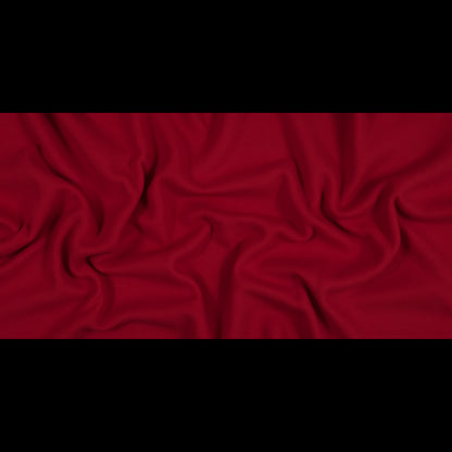 No-Pill Polyester Fleece - Red Molten - Shropshire Collection Folded
