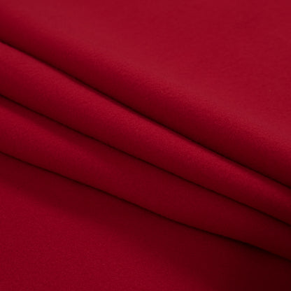 No-Pill Polyester Fleece - Red Molten - Shropshire Collection Detail