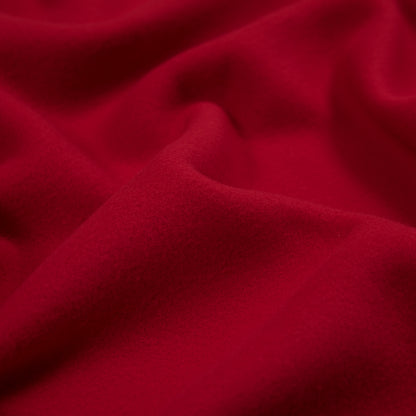 No-Pill Polyester Fleece - Red Molten - Shropshire Collection Full