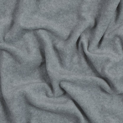No-Pill Polyester Fleece - Heather Gray - Shropshire Collection