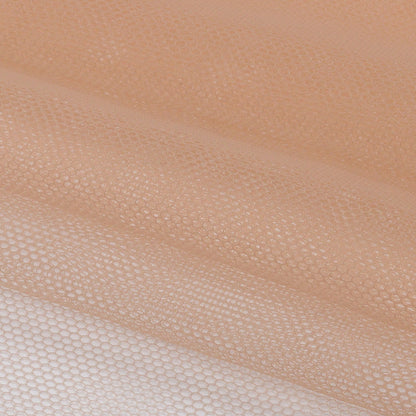 Soft Nylon Tulle - Croissant - Leonardo Collection Folded