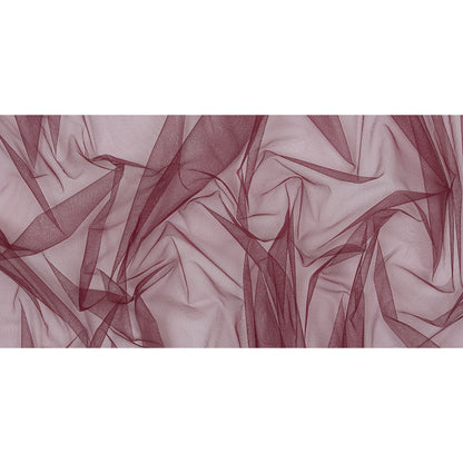Soft Nylon Tulle - Wine - Leonardo Collection Drape