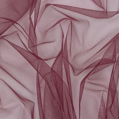 Soft Nylon Tulle - Wine - Leonardo Collection