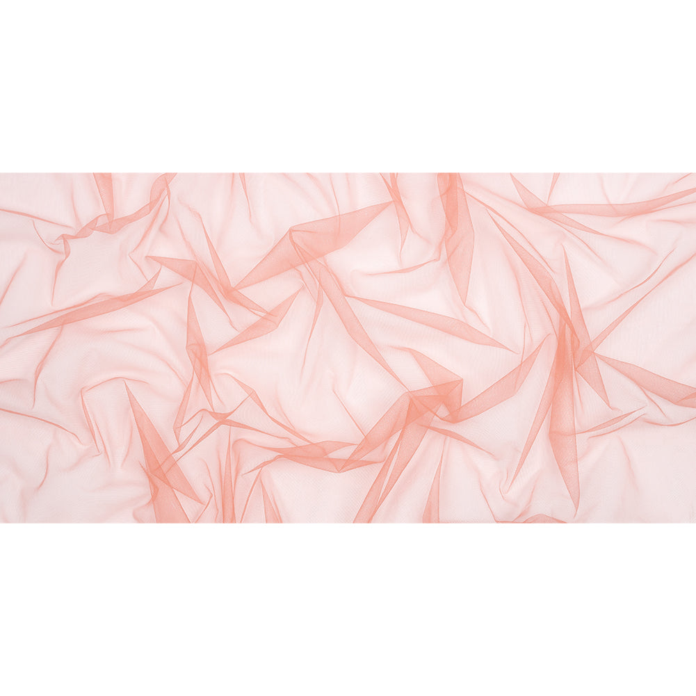 Soft Nylon Tulle - Bright Coral - Leonardo Collection Drape