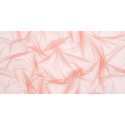 Soft Nylon Tulle - Bright Coral - Leonardo Collection Drape