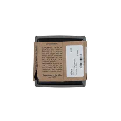 Zirkel Magnetic Pin Holder in Black Folded