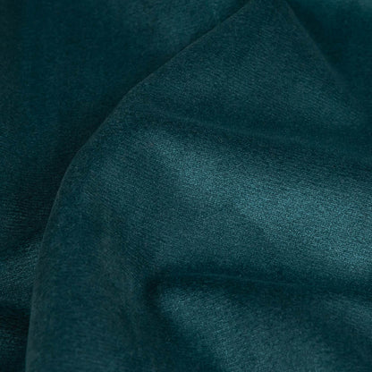 Dusk Blue Creamy Polyester Velvet - Detail