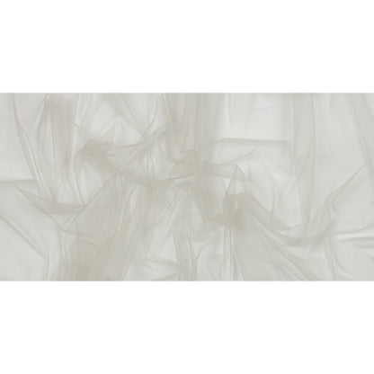 Gray Leonardo Soft Nylon Tulle - Drape