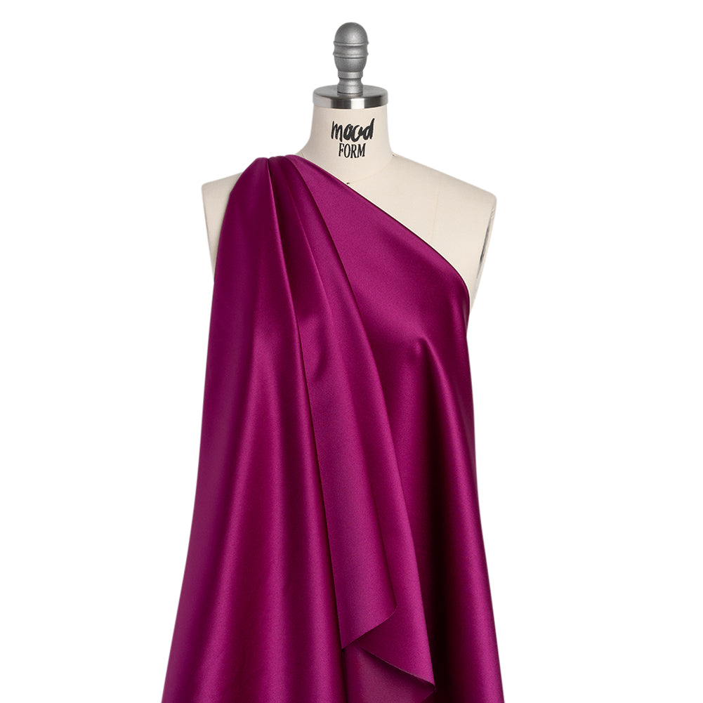 Polyester Satin - Magenta - Reverie Collection - Drape