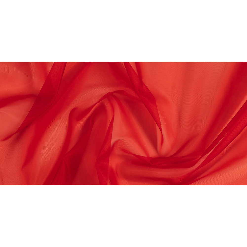Stiff Polyester Organdy - Red - Rhiannon Collection Drape