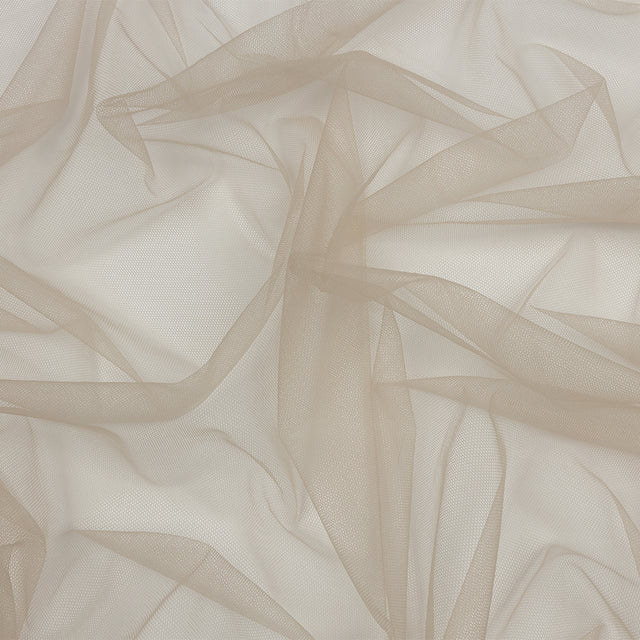 Leonardo Greige Soft Nylon Tulle
