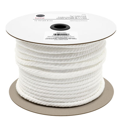 Dritz Home 9/32" Cable Cord - White - 72yds