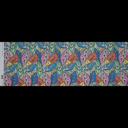 Mood Exclusive Crayon Multicolor Cotton Poplin - Folded