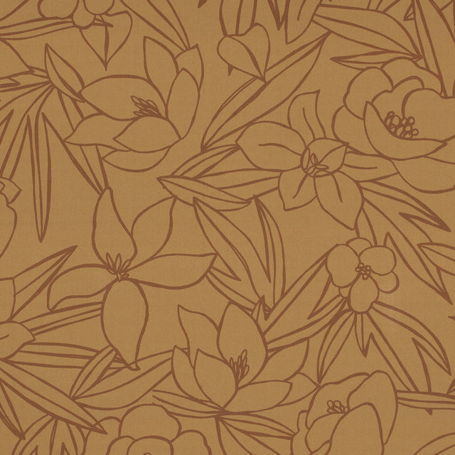 Mood Exclusive Night in Tunisia Orange Cotton Poplin