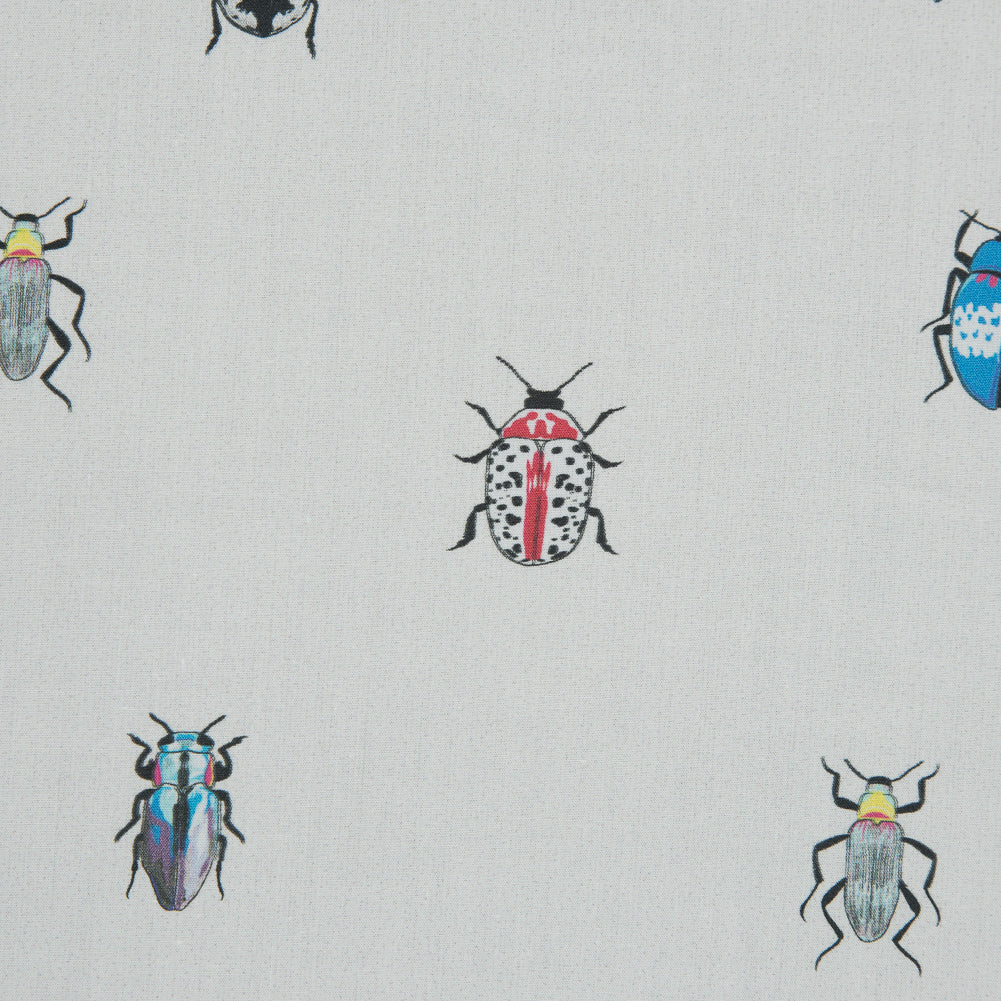 Mood Exclusive The Jitterbugs White Cotton Poplin - Full