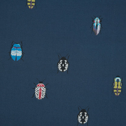 Mood Exclusive The Jitterbugs Blue Cotton Poplin - Full