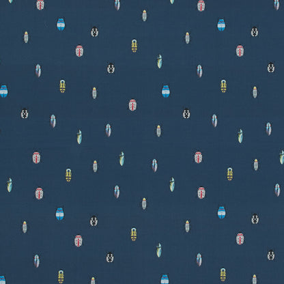 Mood Exclusive The Jitterbugs Blue Cotton Poplin