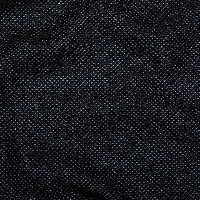 Metallic Navy Diamond Quilted Brocade