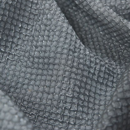 Metallic Transparent Gray Diamond Quilted Brocade - Full