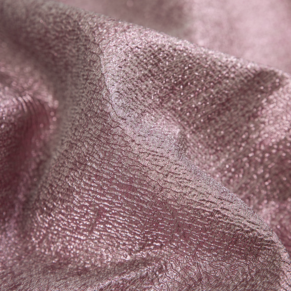 Rose Gold and Silver Luxury Metallic Brocade Full