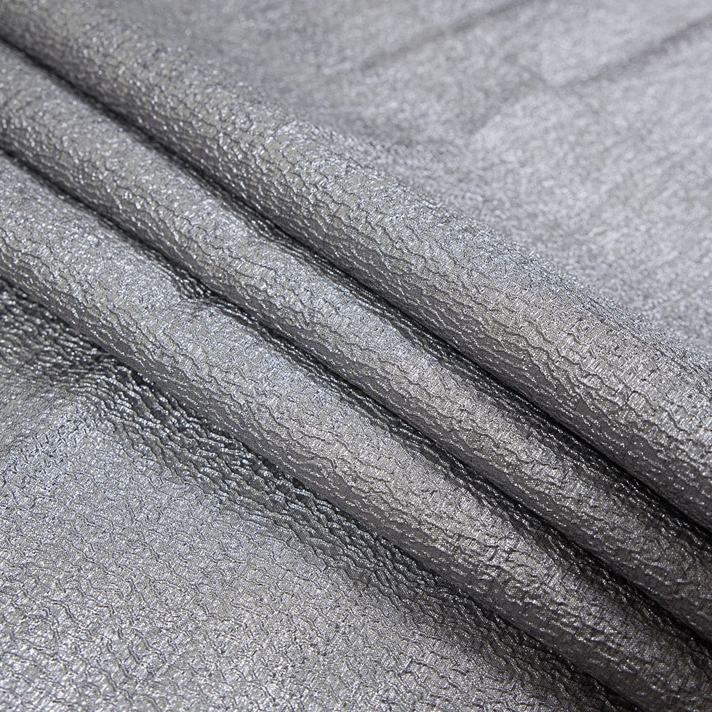Pink and Silver Luxury Metallic Brocade - Detail