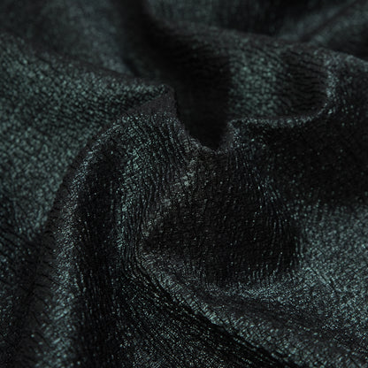 Forest Green and Red Luxury Metallic Brocade Full