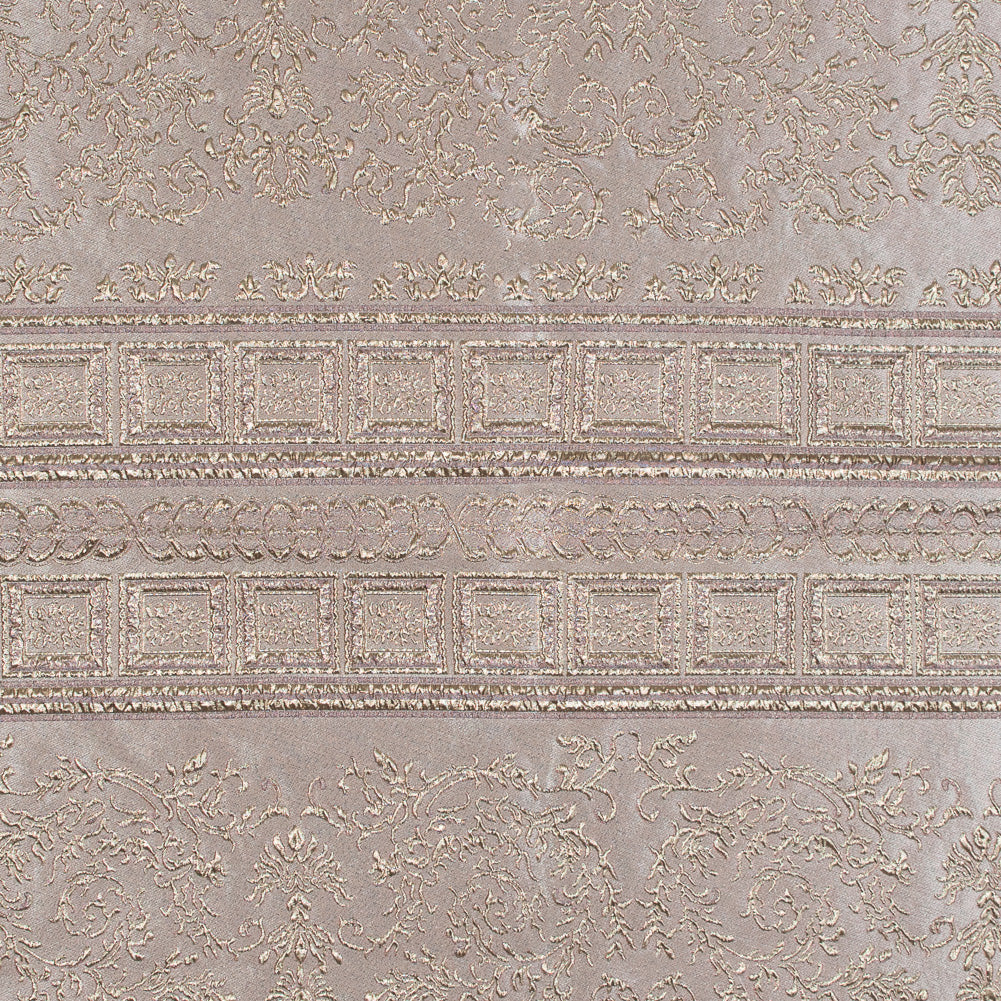 Pink and Gold Luxury Classical Metallic Brocade