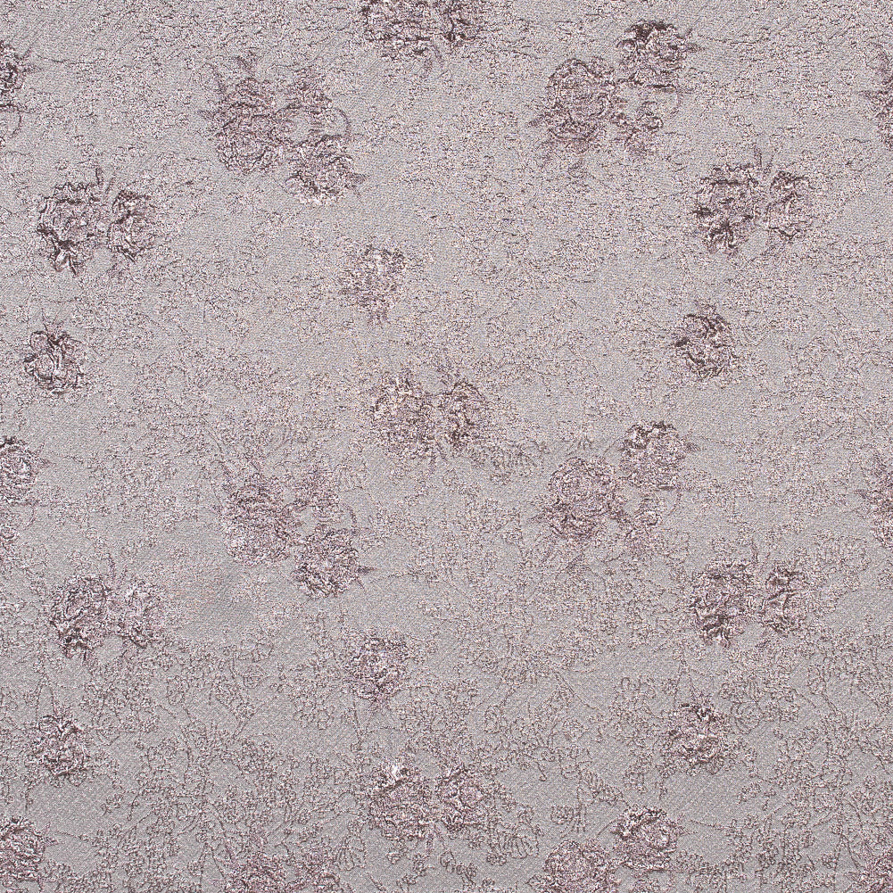 Pink Luxury Floral Metallic Brocade