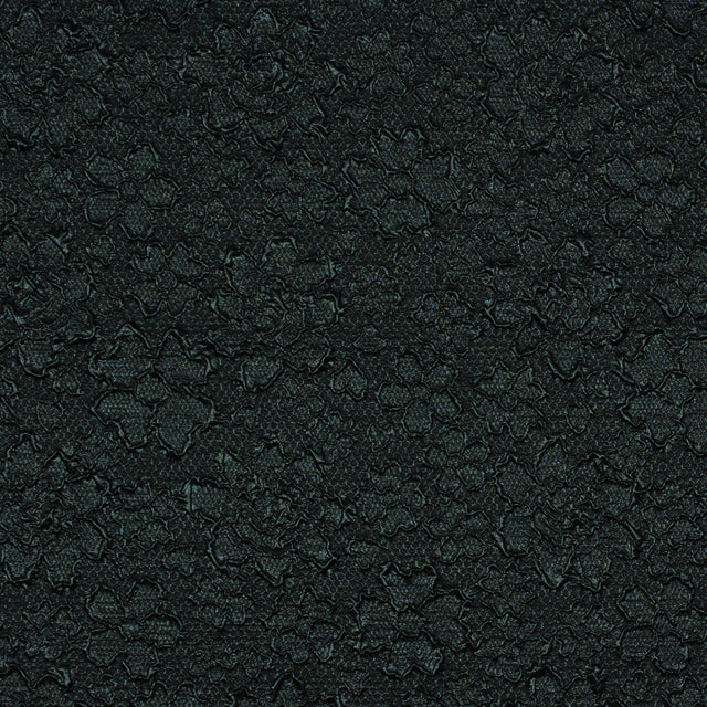 Forest Green Luxury Floral Metallic Brocade