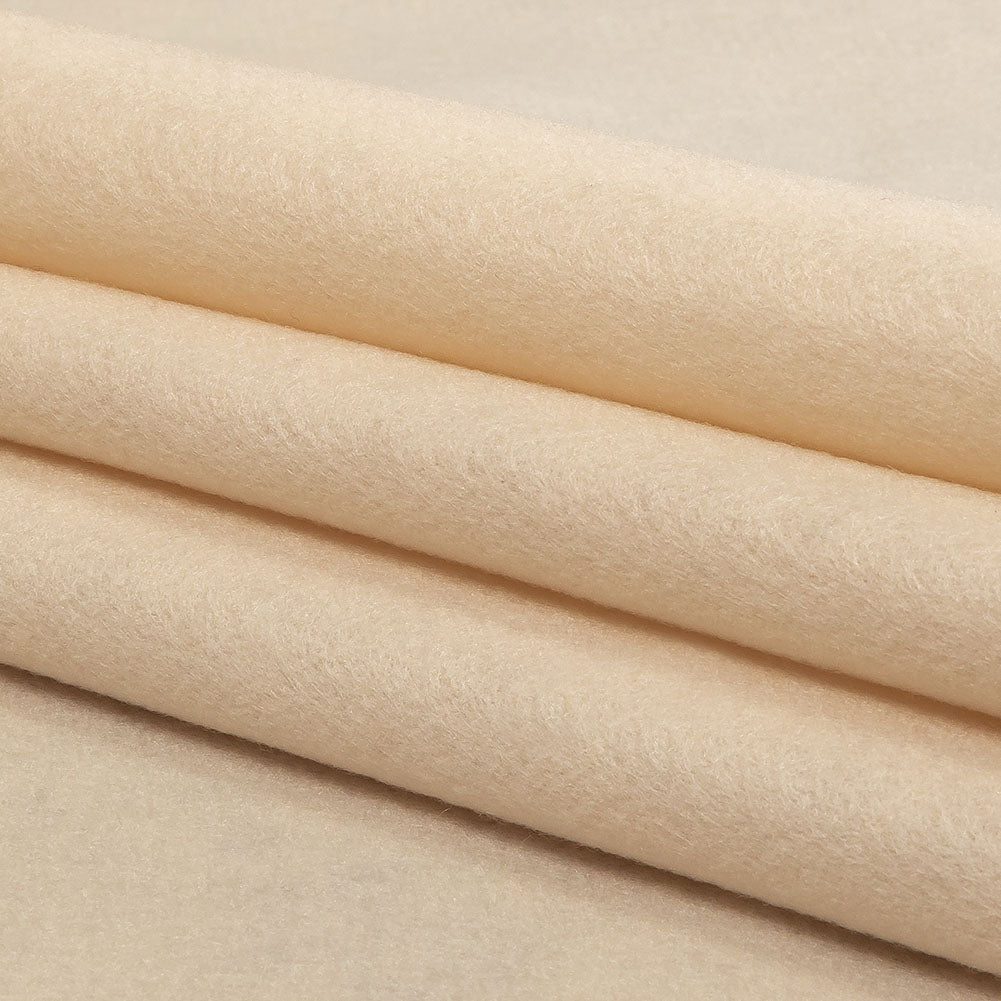Robin Cream Acrylic Felt - Folded