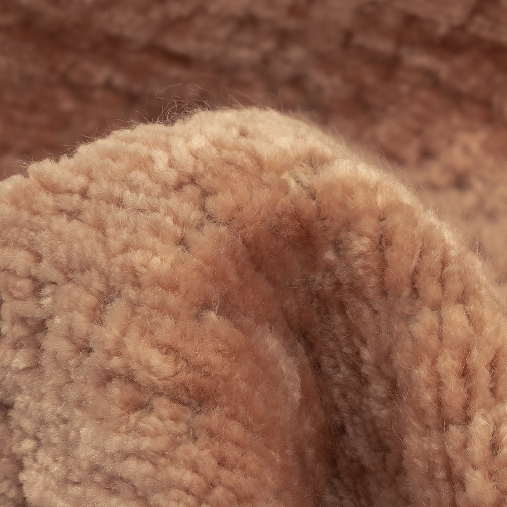 Innocence Abstract Textured Acrylic and Polyester Chenille - Detail