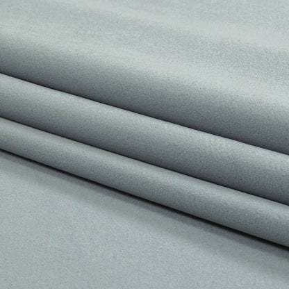 Sterling Creamy Polyester Velvet - Folded