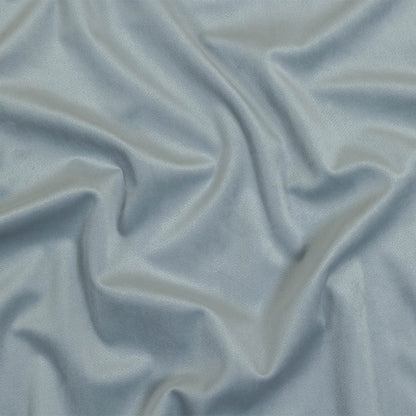 Sterling Creamy Polyester Velvet