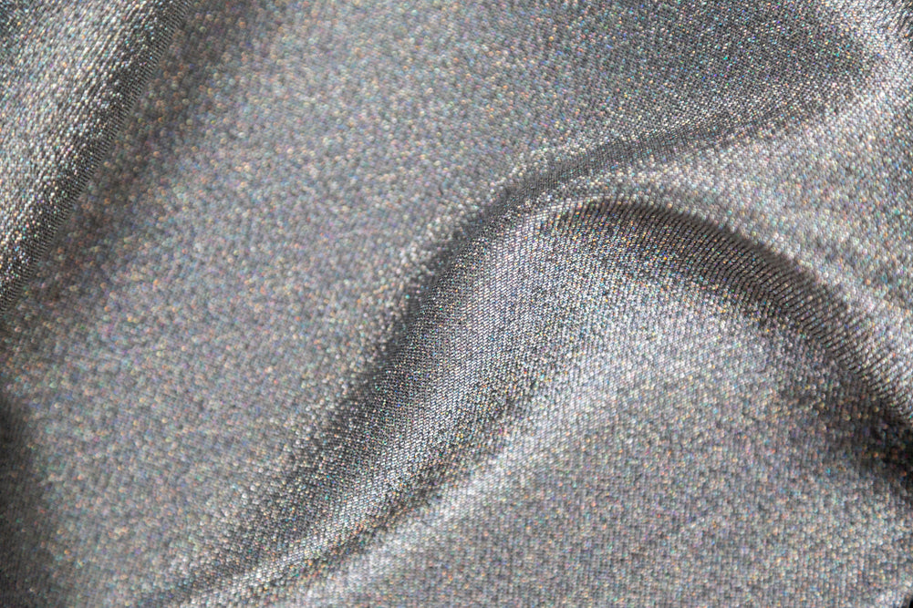 Metallic Rainbow Polyester Lame - Full