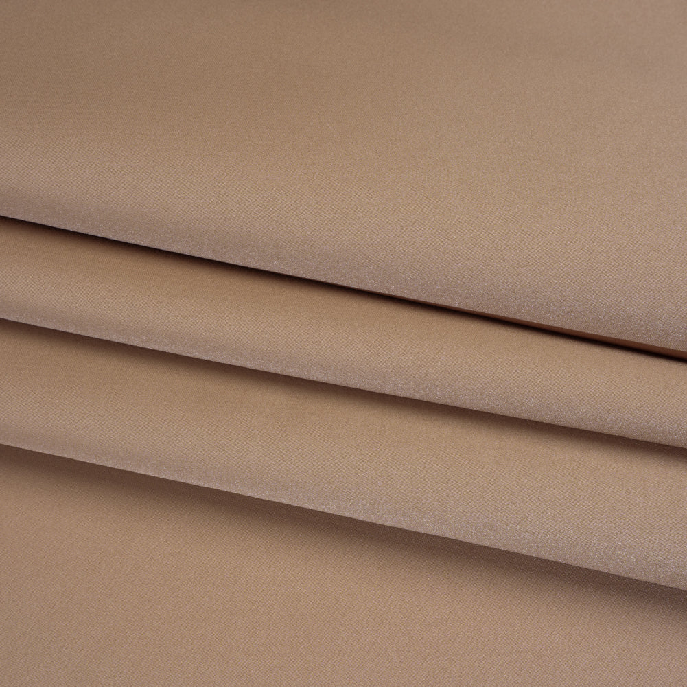 Polyester Satin - Swiss Coffee - Reverie Collection - Folded