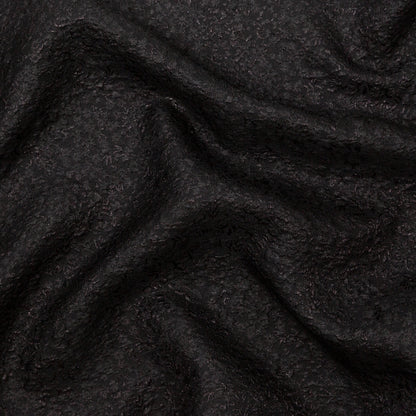 Metallic Black Luxury Floral Brocade