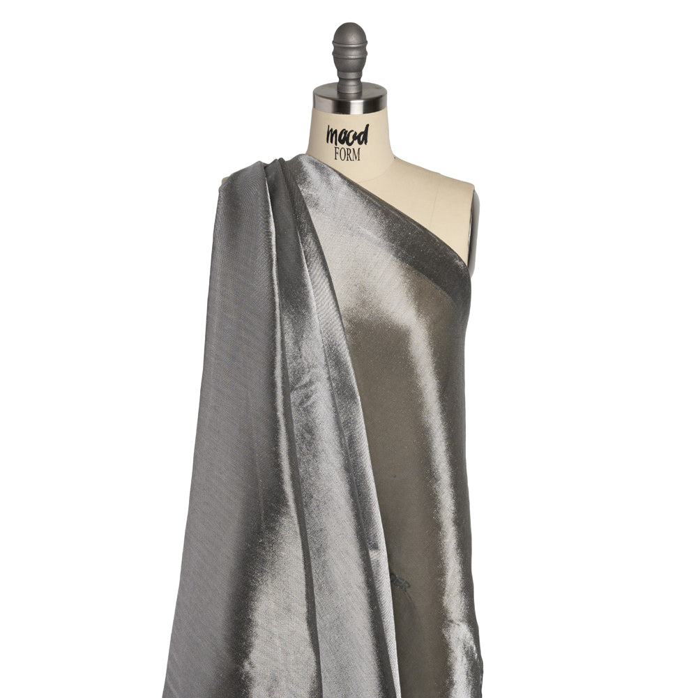 Metallic Woven Lame - Silver - Betania Collection - Drape