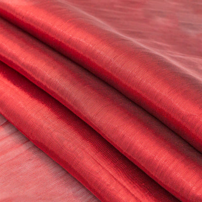 Metallic Woven Lame - Red - Betania Collection Detail