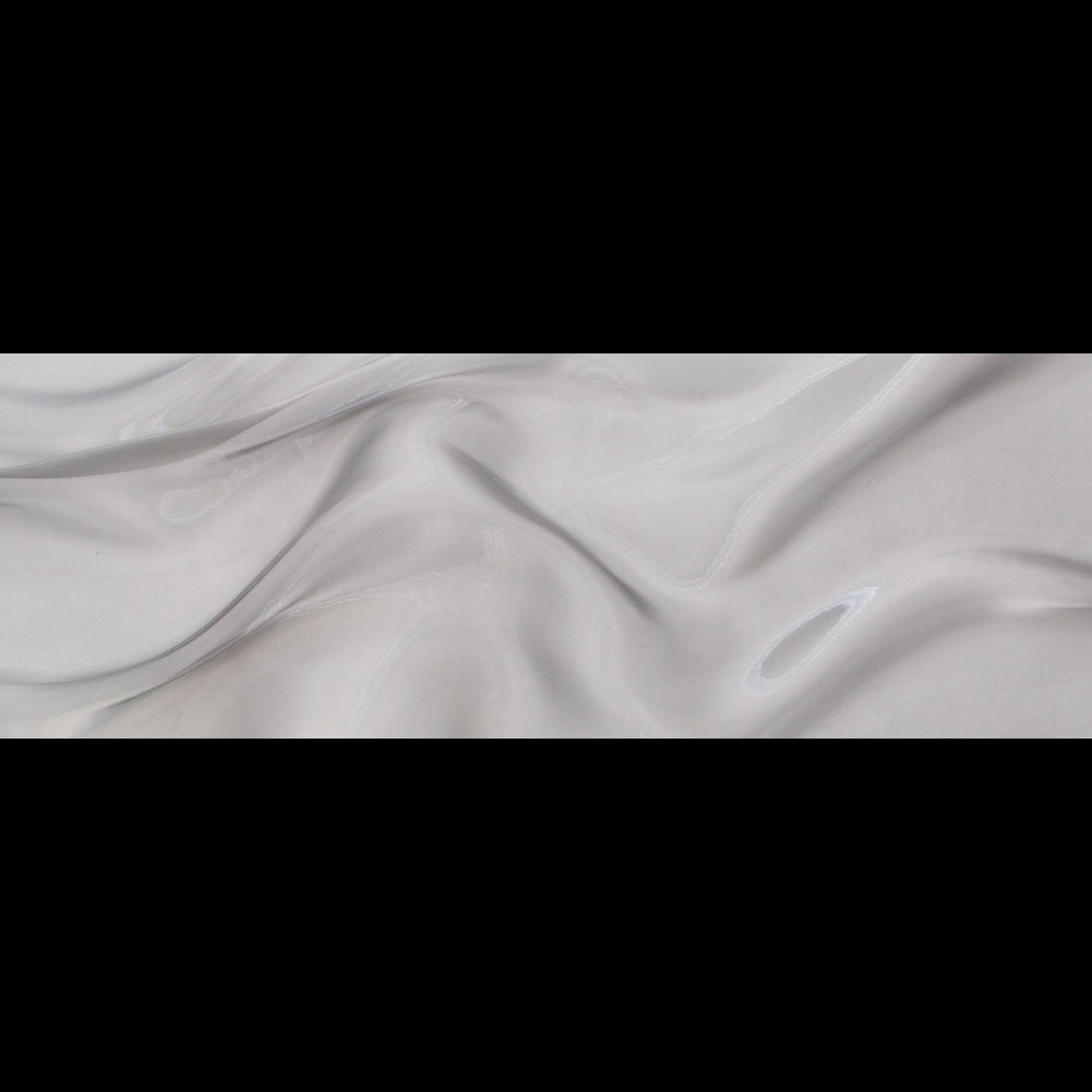 Sleek Gunmetal Organza - Folded