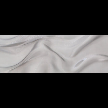 Sleek Gunmetal Organza - Folded