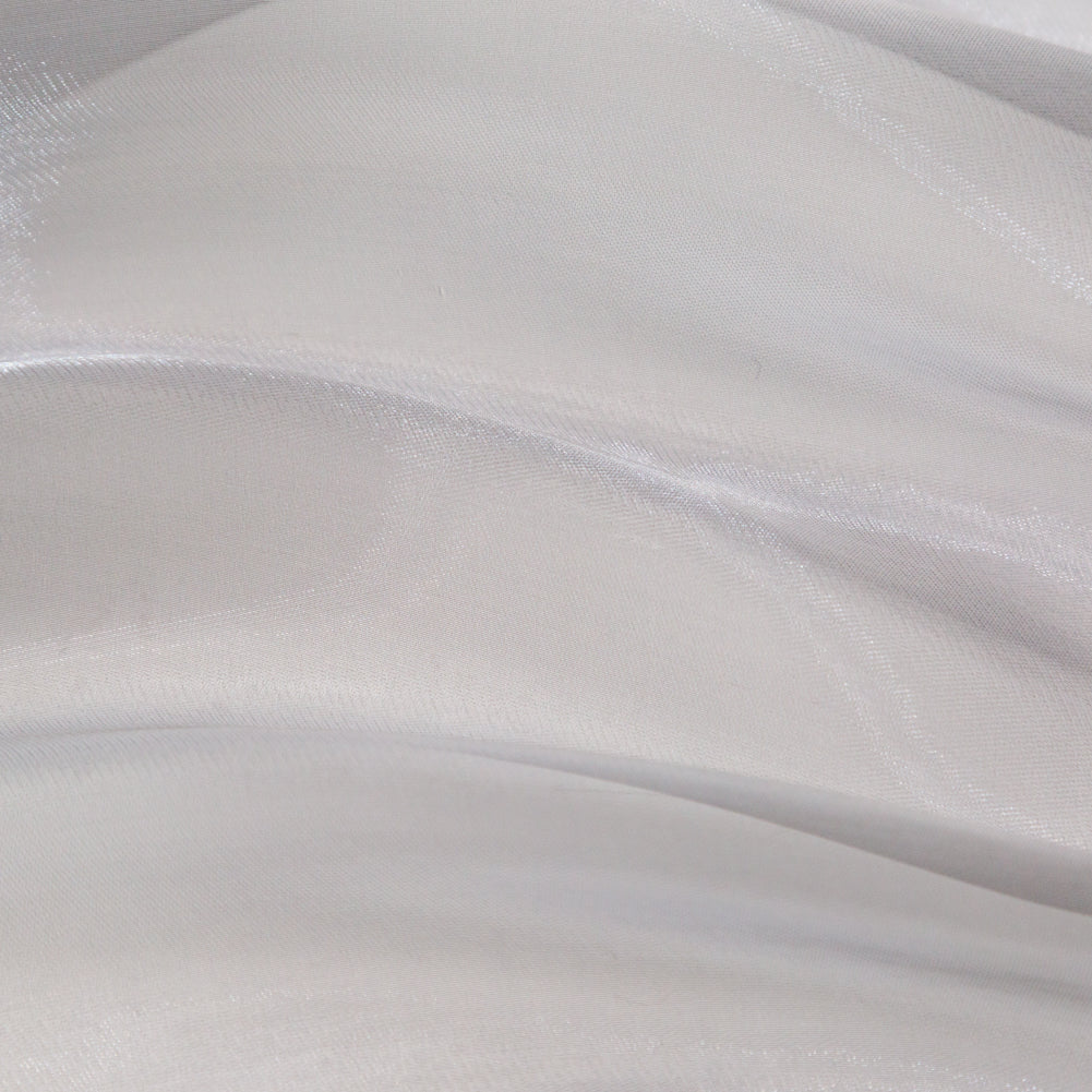 Sleek Gunmetal Organza - Full